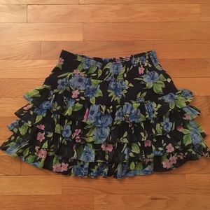 Abercrombie & Fitch floral skirt